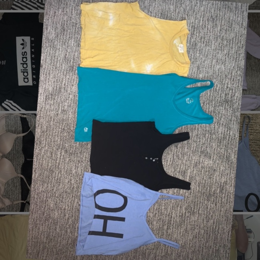 4 Small Tank tops